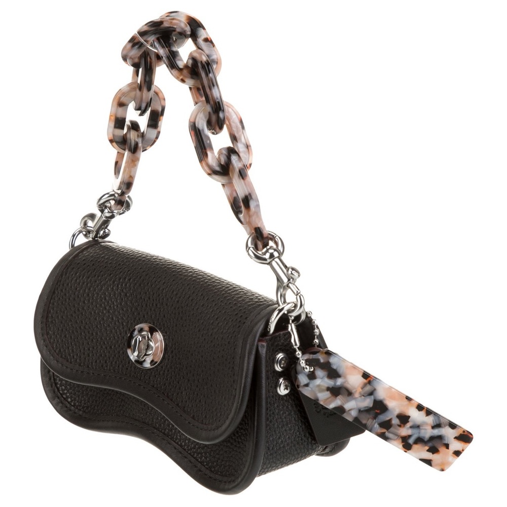 Coach Coachtopia Mini Wavy Dinky Bag with Crossbody Strap in Black Leather.
NWT - Picture 2 of 13